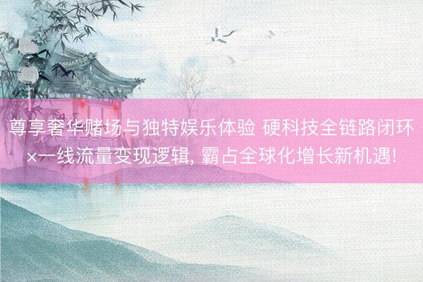 尊享奢华赌场与独特娱乐体验 硬科技全链路闭环×一线流量变现逻辑， 霸占全球化增长新机遇!